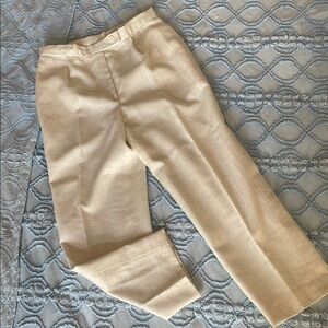 Elegant Cream Trousers handmade stylish looks medium